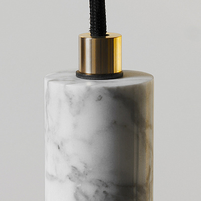 Подвесной светильник из мрамора STONE MARBLE фото 5