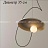 Серия подвесных светильников с белыми шарообразными плафонами на устойчивом проводе с дисковидным абажуром MARGOTT A 35 см  фото 6
