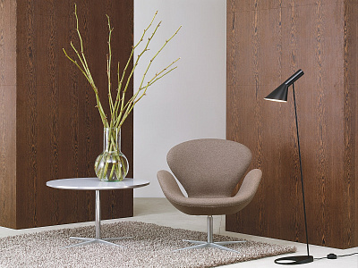 AJ Standart Floor Lamp Черный фото 5
