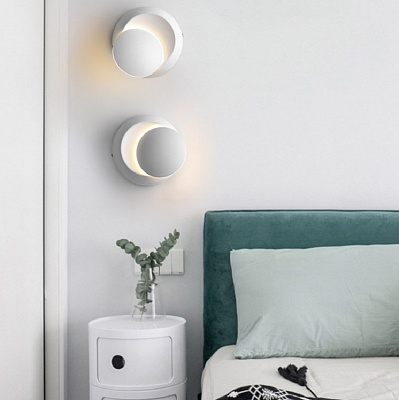Бра Light Point Luna Wall Lamp Черный фото 8