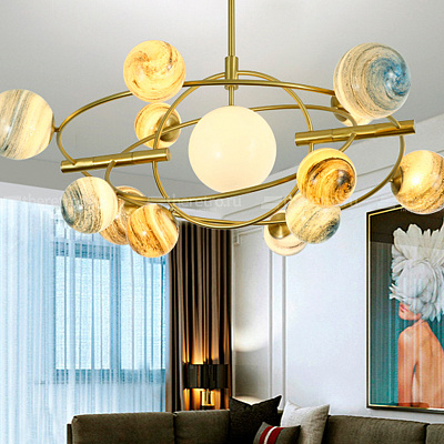 Подвесная люстра Delight Collection Planet A фото 9