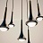 Серия подвесных светильников с глянцевыми коническими плафонами и линзированными светодиодными источниками CAI фото 21