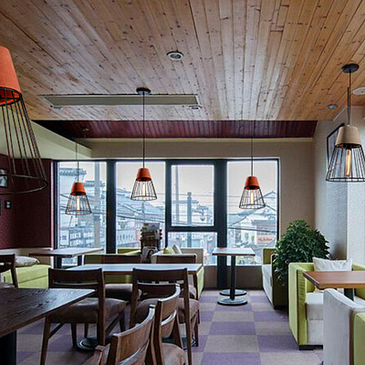 Подвесной светильник Cement Droplight Pendant Light КрасныйA фото 17