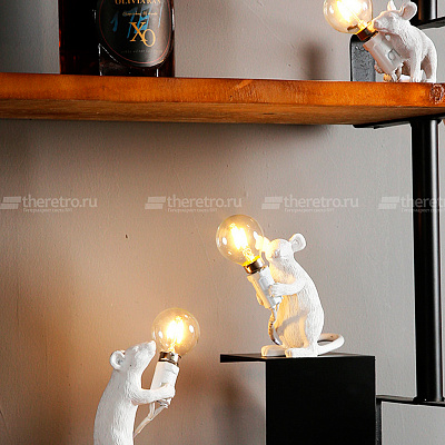 Настольная Лампа Мышь Mouse Lamp фото 14