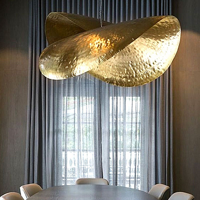 Люстра Gervasoni Brass 95 Suspension Lamp 55 см   фото 3