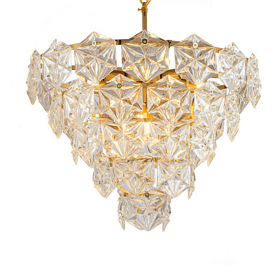 Люстра Eichholtz Chandelier Hermitage Gold  фото 1