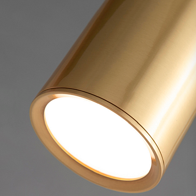 Подвесной LED светильник LEFFE Латунь фото 5