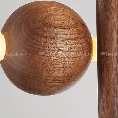 Подвесной светильник Lee Broom Orion Globe wood фото 18