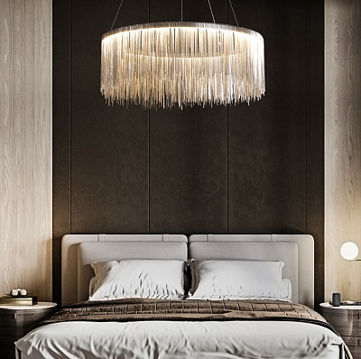 Metall Rain Chandelier 40 см  Медный фото 10
